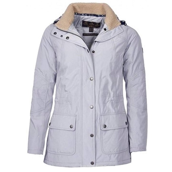 barbour blazer womens Silver